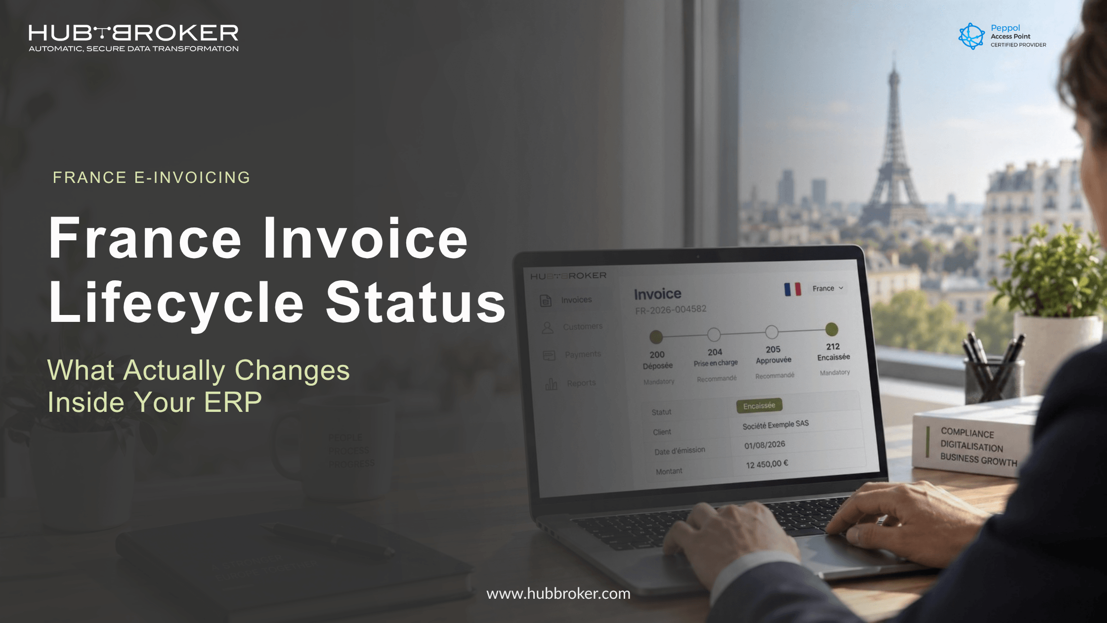 france invoice lifecycle status