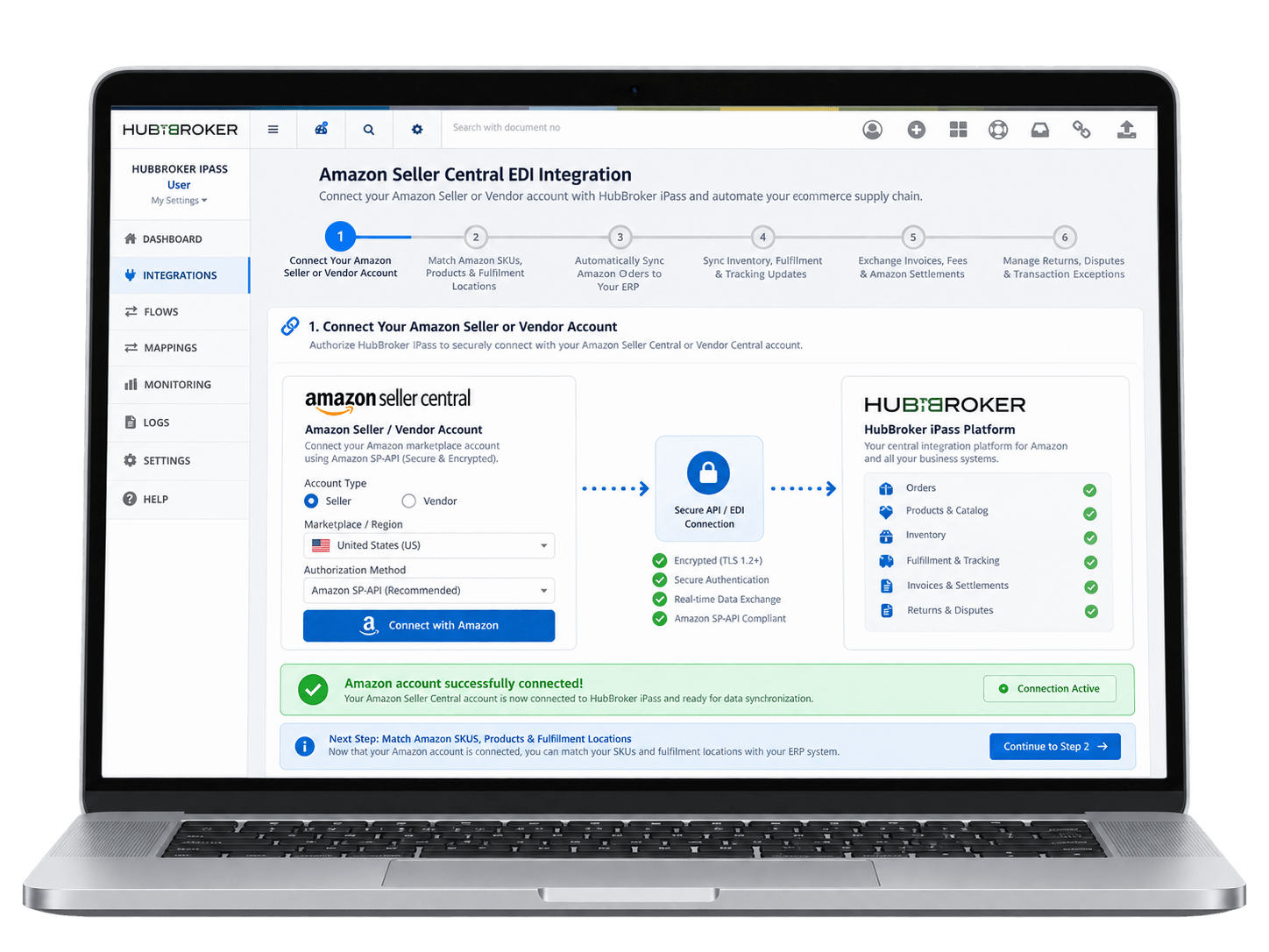 Connect Your Amazon Seller or Vendor Account